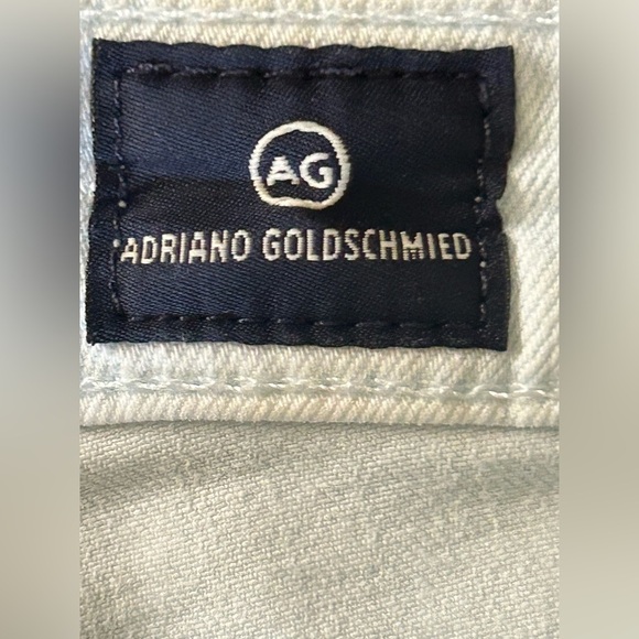 AG Adriano Goldschmied The Legging Ankle White Super Skinny Jeans Size 30R - Picture 5 of 6
